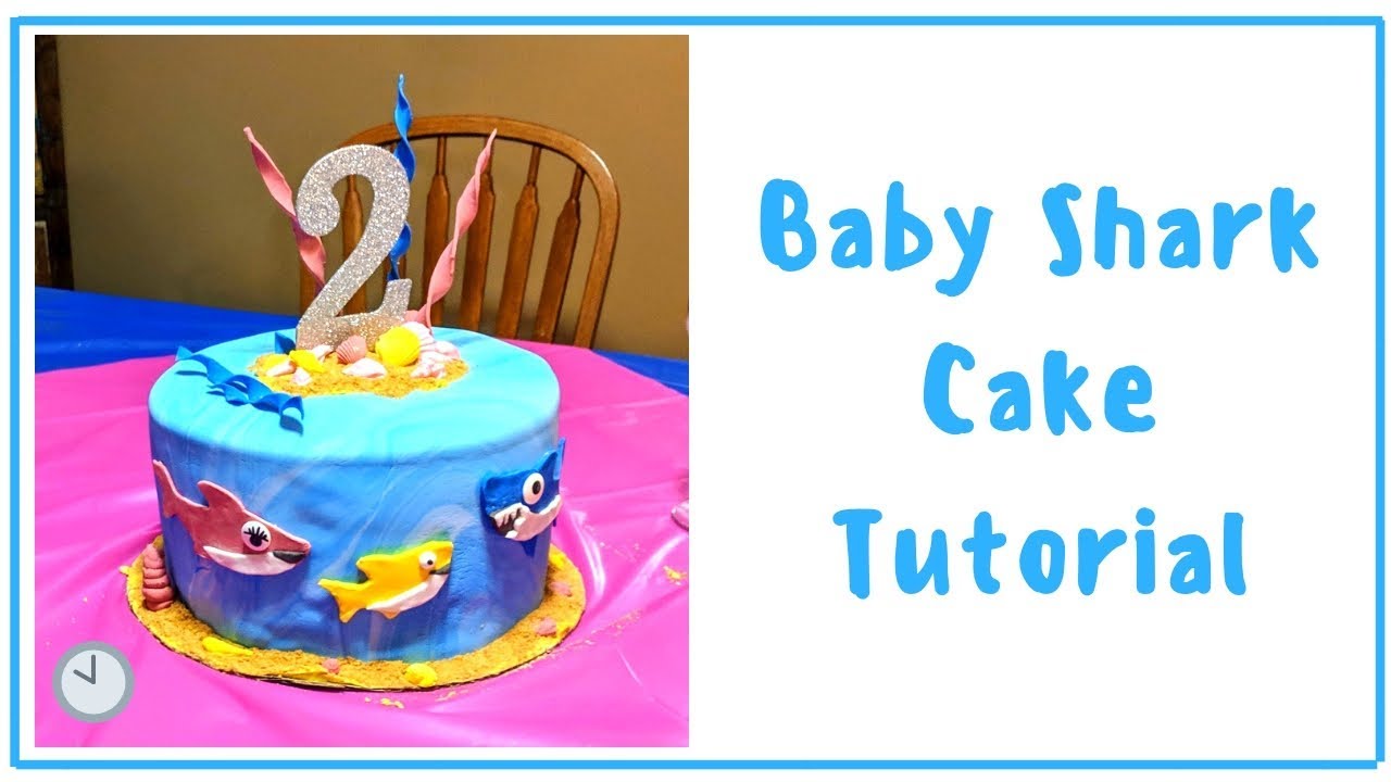 Baby Shark Cake Tutorial Stuff Moms Have Time For Youtube