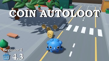 How to attract collectables - Learn Godot 4 3D - no talking