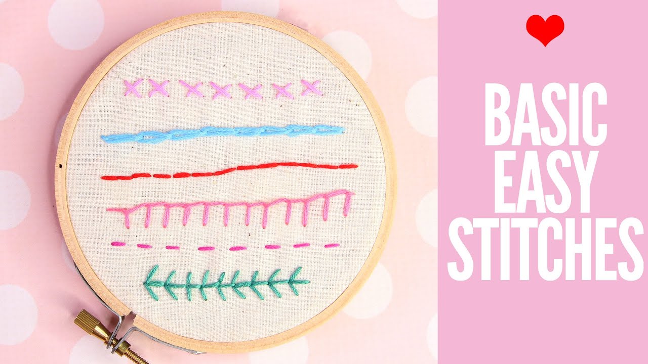 Hand Embroidery Supplies, 7 Must-Haves for Beginners