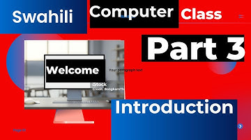 COMPUTER BASICS PART 3