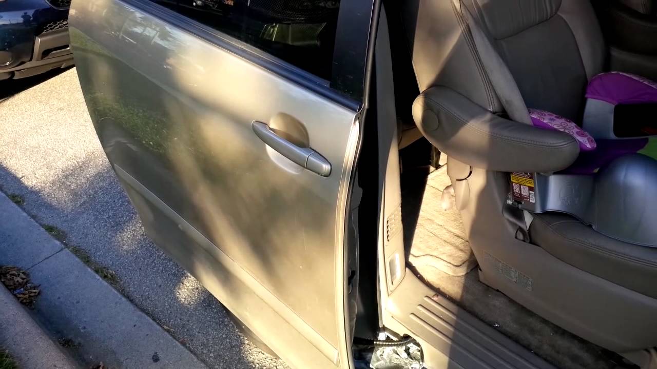 2007 Sienna Sliding Door Problem You 2007 Sienna Sliding Door Problem