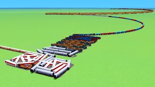 SNAKE 🐍 BIG CIRCLES TRACK 🙉 RISKY TRAIN CROSSING 🔥 Train Simulator screenshot 1