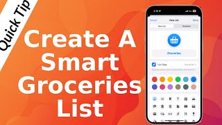 iOS 17 Grocery Hacks: How to Create a Smart Shopping List: iPhone Tips For Beginners screenshot 5