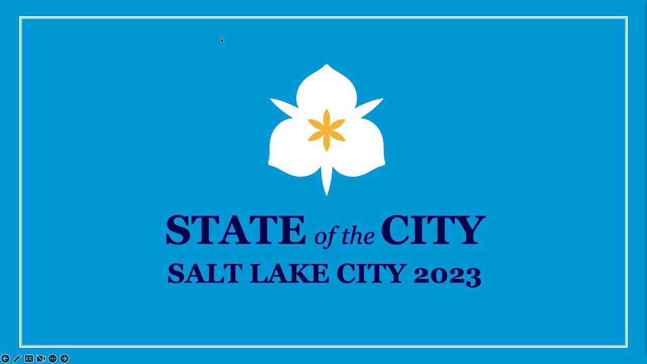 Salt Lake City State of the City Address 2023 YouTube