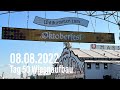 Oktoberfest-Aufbau 2022:  Tag 50 des Aufbaus 08.08.2022 (Montag)