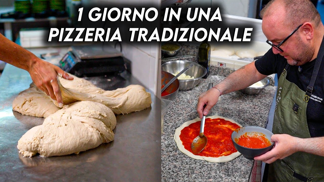 1 Giorno in una PIZZERIA TRADIZIONALE - con Pasqualino Rossi