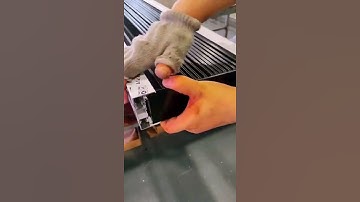 Installation of transparent folding screen door  Good tools and machinery make work easy