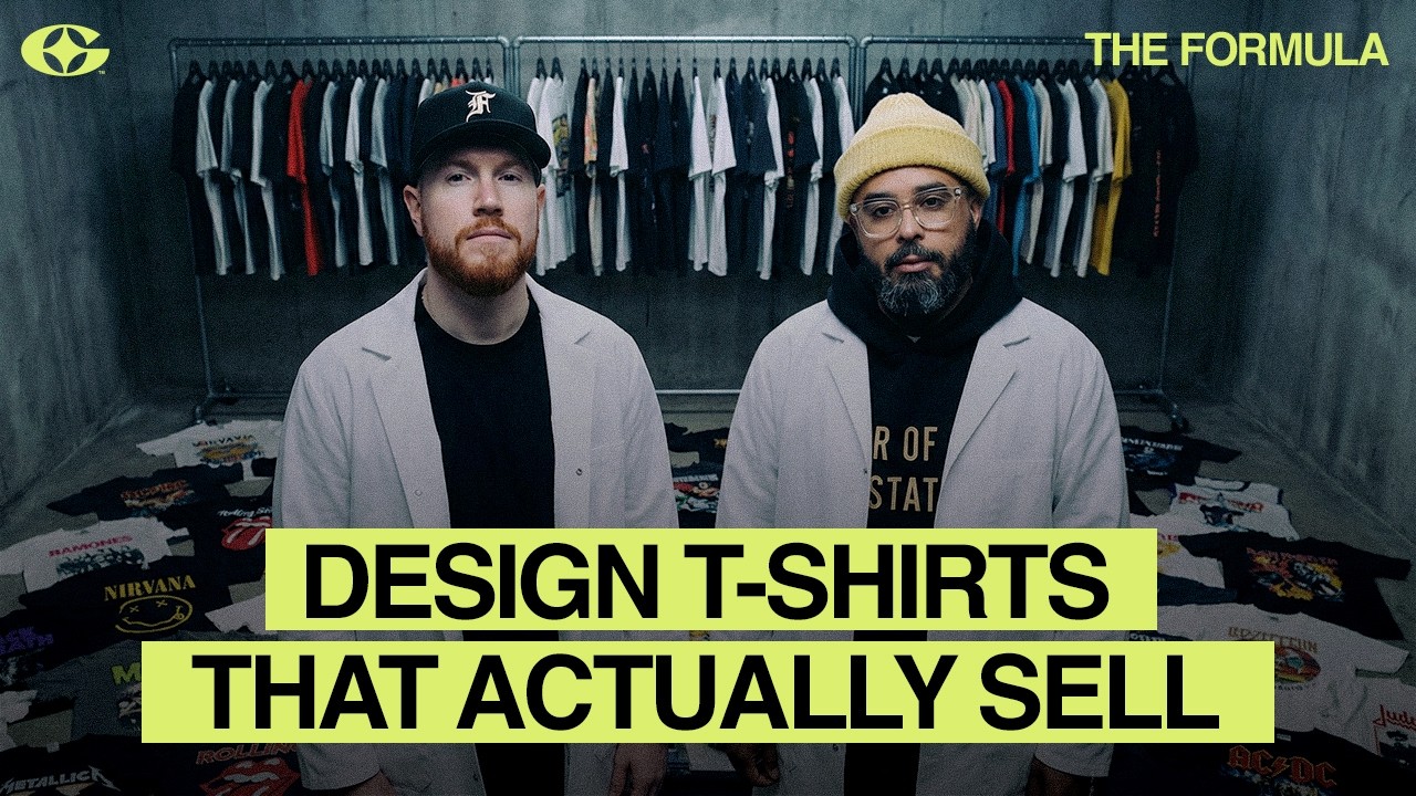 How To Design Merch People Actually Wear | THE FORMULA: Episode 002