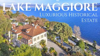 INSIDE Napoleon III's Former Lakefront Villa for Sale on Lake Maggiore | Lionard
