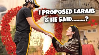 I Proposed Laraib and He Said? | ZARAIB | Laraib Khalid | Zarnab Fatima