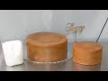 Cómo forrar pastel con masa elástica sin pliegues, para 15 años