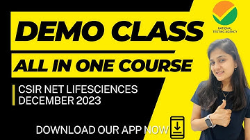 CSIR NET FULL COURSE - December 2023 II ALL IN ONE COURSE @BotanyInsider DEMO CLASS