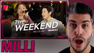 MILLI x TorSaksit | The Weekend (Piano & i Live) REACTION | TEPKİ