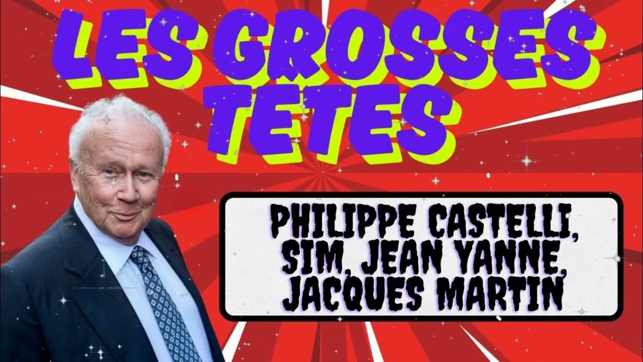 1986 - Philippe Bouvard, Philippe Castelli, Sim, Jean Yanne, Jacques Martin