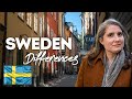 Differences we observed visiting Sweden after living in Denmark