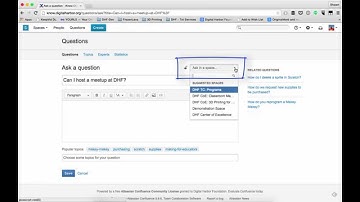 Confluence Questions Intro
