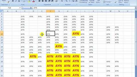 08 Excel 2007 Home Tab Part 1