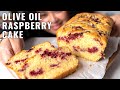 The ONLY Olive Oil Cake Recipe You&#39;ll Need | Olive Oil Raspberry Swirl Cake
