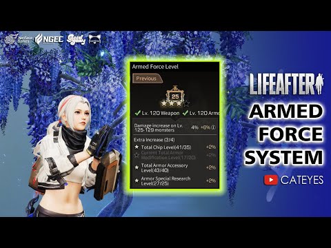 LifeAfter - 5️⃣TIPS: How to use the new ARMED FORCE SYSTEM to get Max Bonus DMG - F2P can be OP also