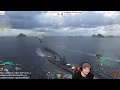 World of Warships - Triple Ägir division with Flambass and RogueMonkey