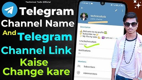 how to change your name on telegram | telegram channel link kaise change kare | telegram name change