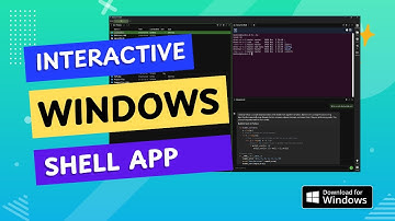 How to Install Interactive Shell Windows App? Run Linux in Windows 🔥