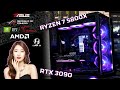 ASUS ROG GAMING PC BUILD LOG - RYZEN 7 5800X + NVIDIA GEFORCE RTX 3090, Lian Li 011 Dynamic Razer