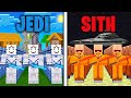 I simulated star wars in minecraft