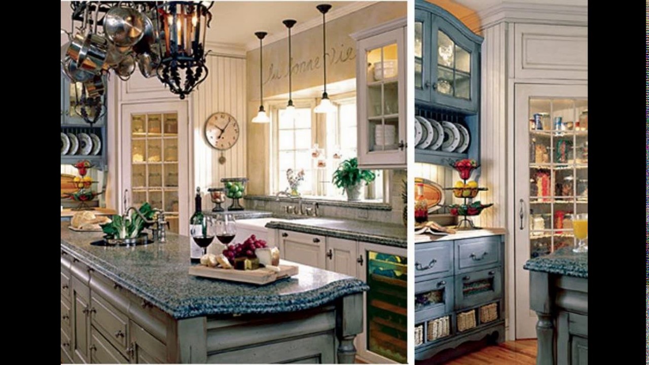 French Country Cottage Kitchen Designs Youtube
