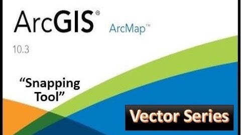 How to Use Snapping Options or Tool in ArcGIS | Snapping Toolbar in ArcMap | Hanky Panky Learning