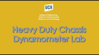Heavy Duty Chassis Dynamometer Lab