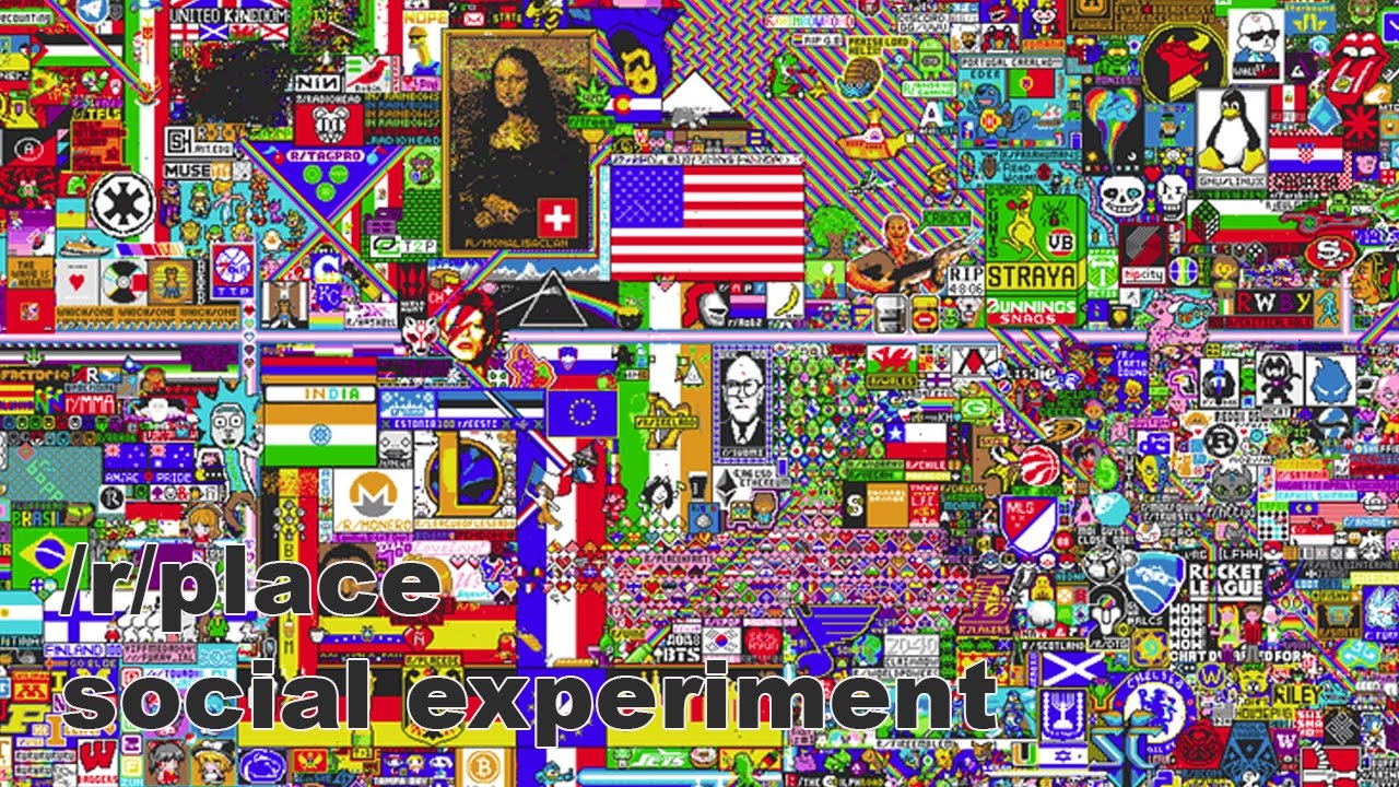 How r/place – a massive and chaotic collaborative art project on Reddit