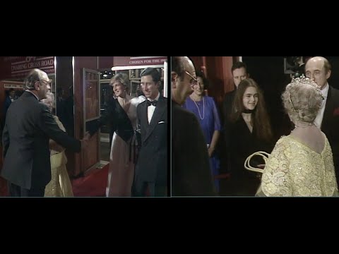 Royal Premiere | Princess Diana | Queen Mother | Prince Charles | 84 Charing Cross Road | 1987