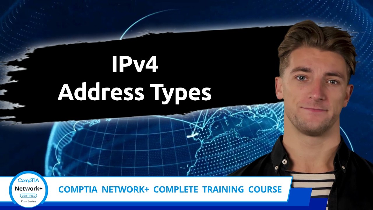 Training Course Objectives CompTIA Network+ (N10-009) | IPv4 Address Types | Exam Objective 1.7 ...