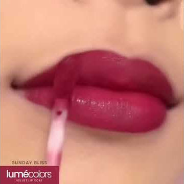 LUMECOLORS VELVET LIPCOAT warna Bare with Me, Chocolate Trip, Sunset Chic, Coraline, & Sunday Bliss
