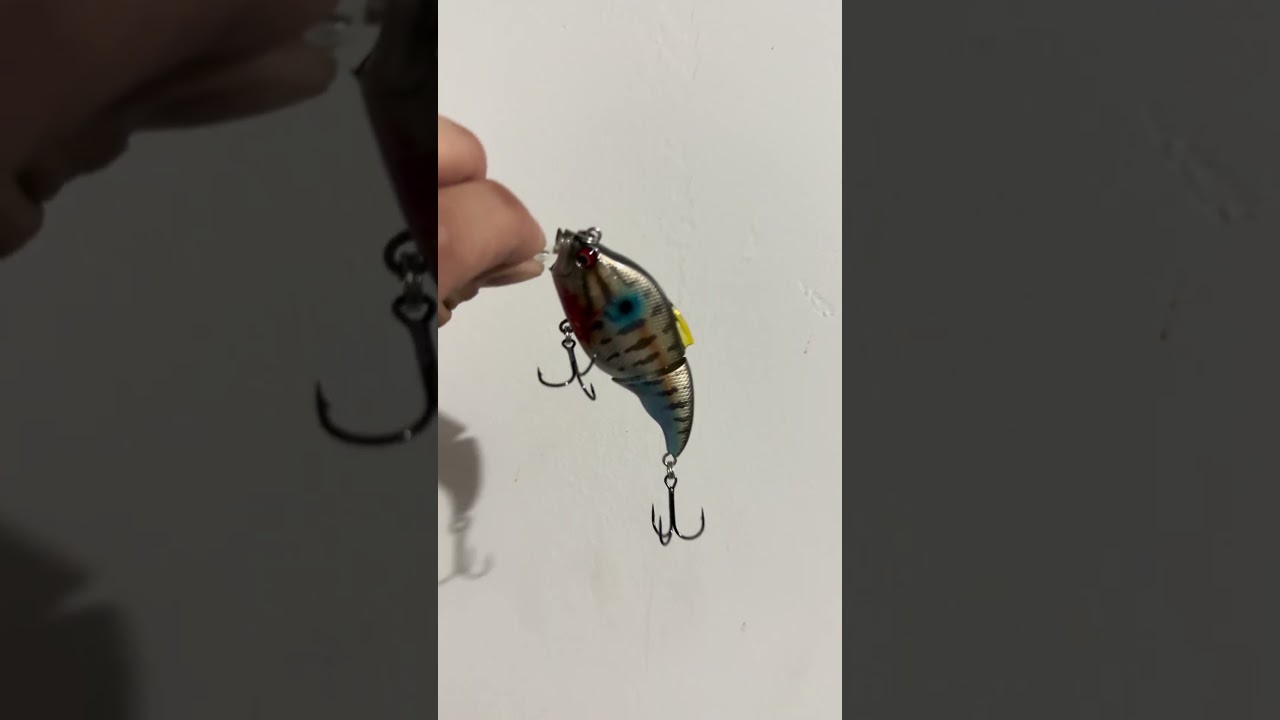 Shake sound Megabass Vatalion swim air crankbait glide bait in one bass fishing lure 4