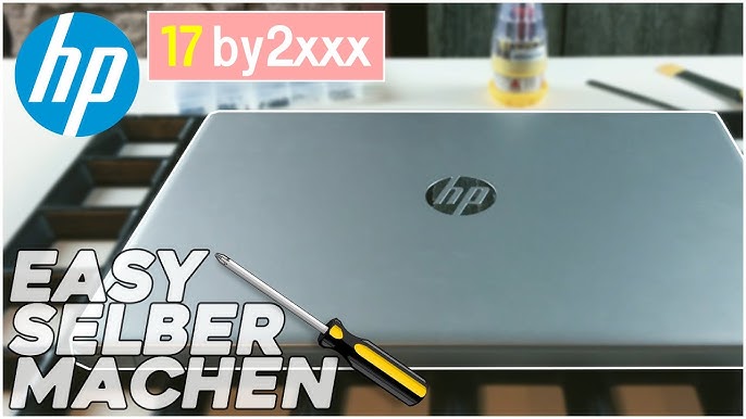 HP 17 43,94 cm (17,3 Zoll Full HD IPS) Notebook AMD Ryzen 3 8GB RAM Laptop  unboxing und Anleitung - YouTube