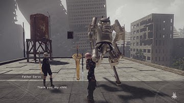 [Nier: Automata] Final Stages of Father Servo