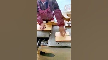 The cutting process of the planks = good tools can increase efficiency