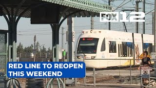 TriMet’s Red Line reopening after months of closure