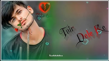 Bewafa Nagpuri Status Video Editing | Nagpuri Status Video | Alight Motion Lyrics Video Editing2022