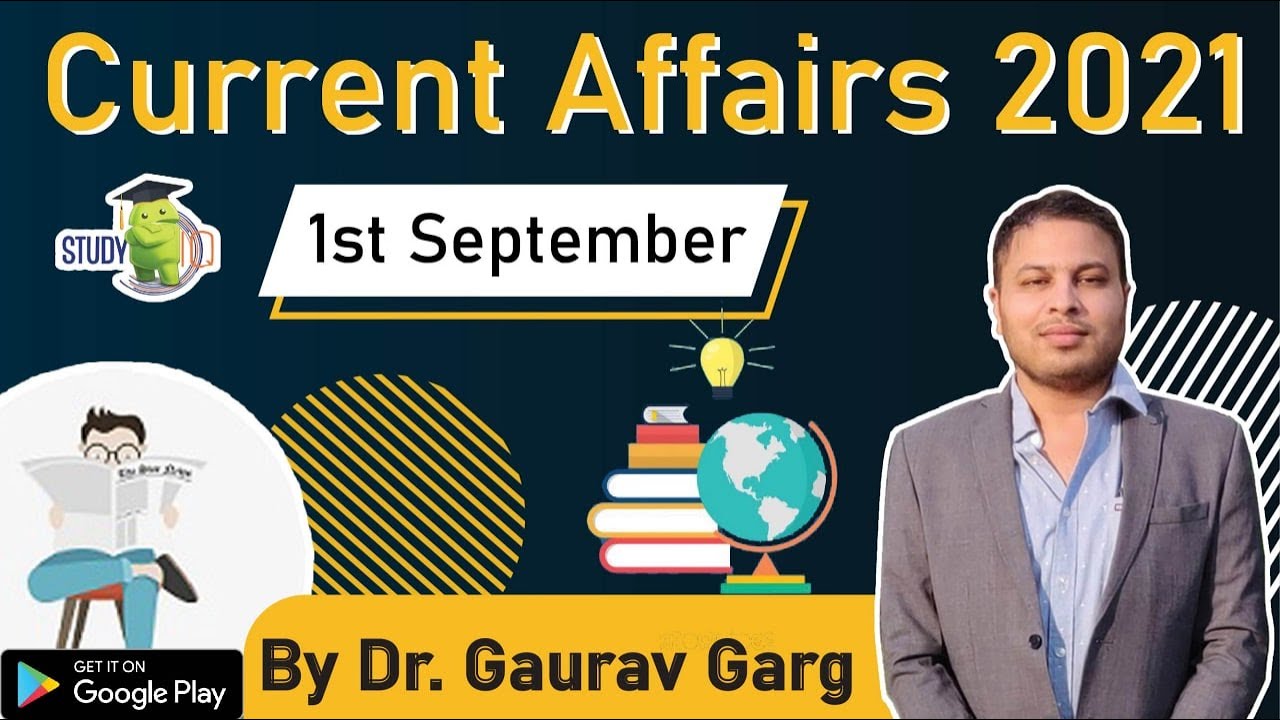 September Current Affairs 2021 in English by Dr Gaurav Garg - Demo ...