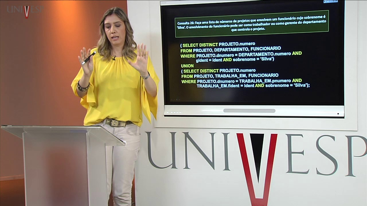 Bancos de Dados  Aula 14  Linguagem de consulta   SQL Parte II