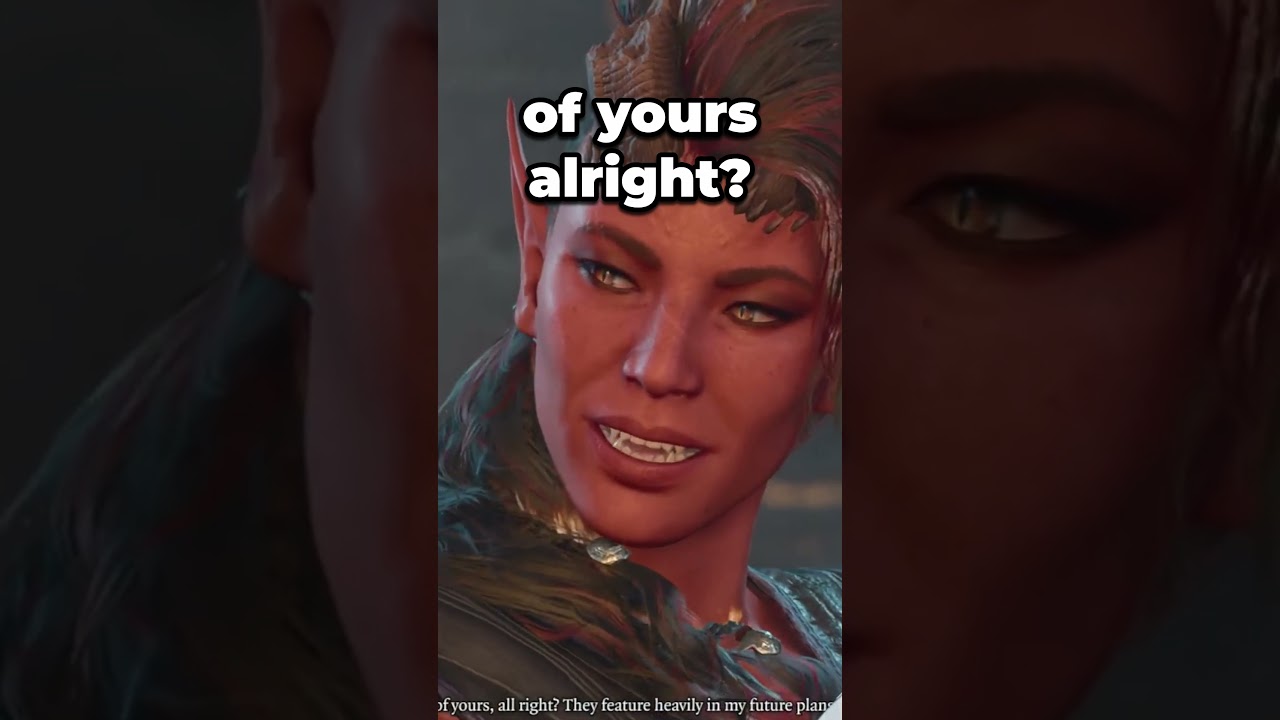 I will kiss Karlach on the lips (the ones on her face)