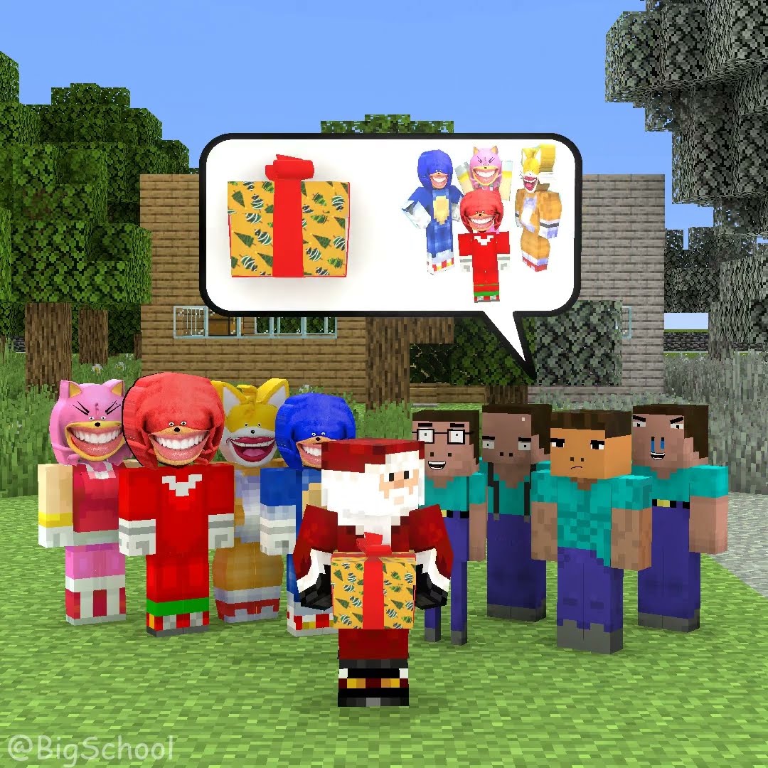 Which team will get the gift box from Santa Claus? ?