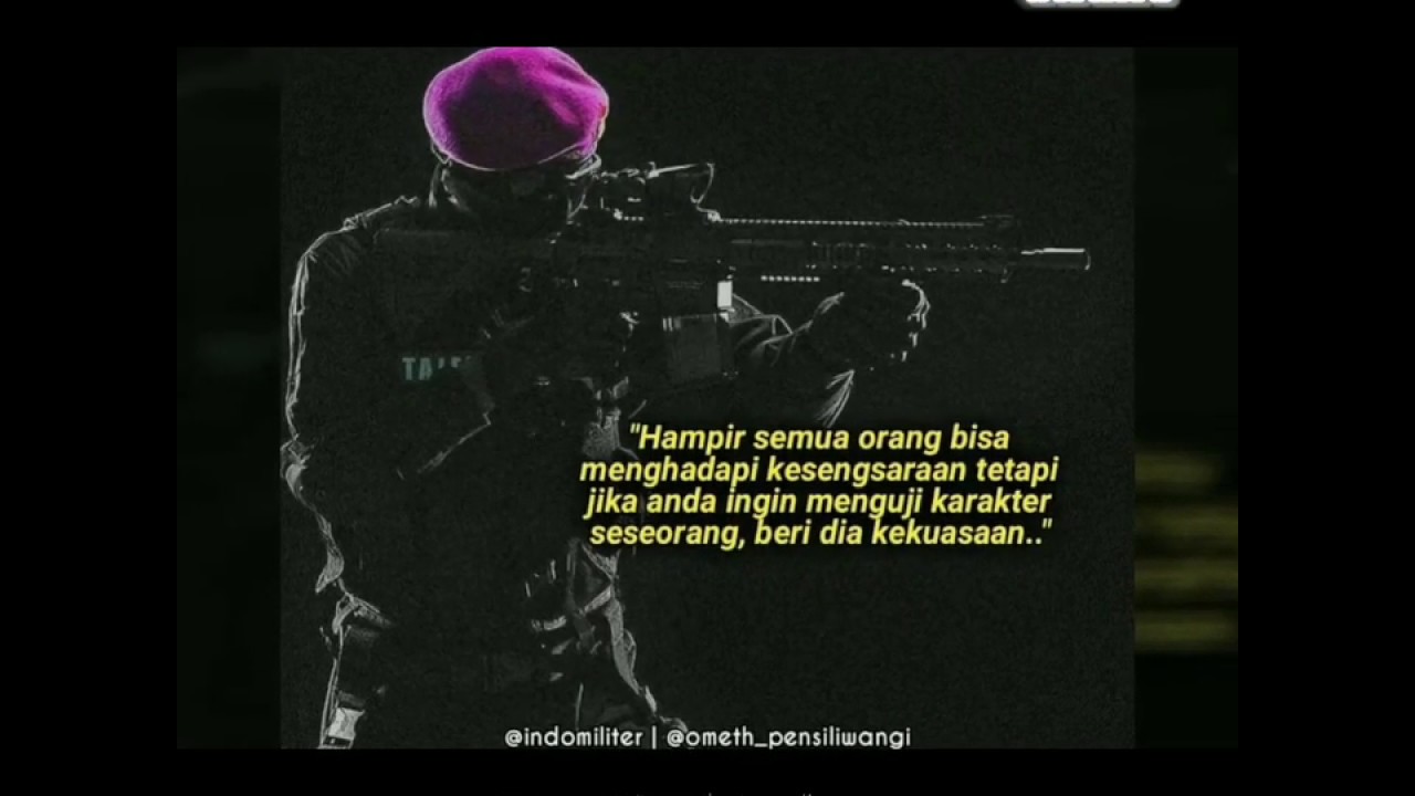  Kata kata  bijak  dan motivasi dari IG Indomiliter yang  