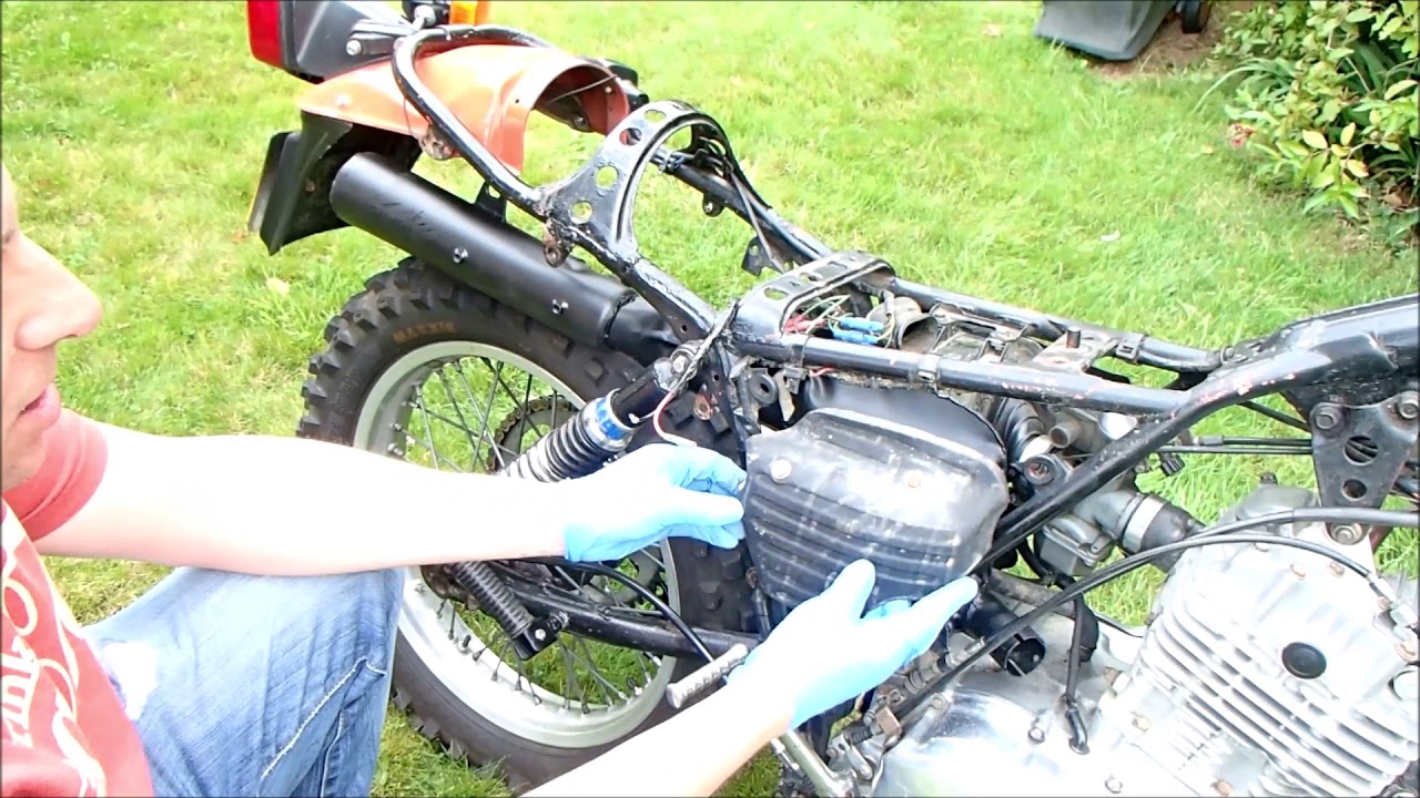 Восстановление Honda xl250s, часть 1
