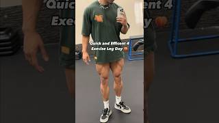 Quick And Effective 4 Exercise Leg Day