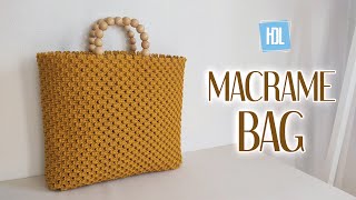 DIY Macrame Bag Tutorial