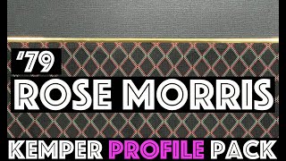 79 Rose Morris Kemper Profile Pack